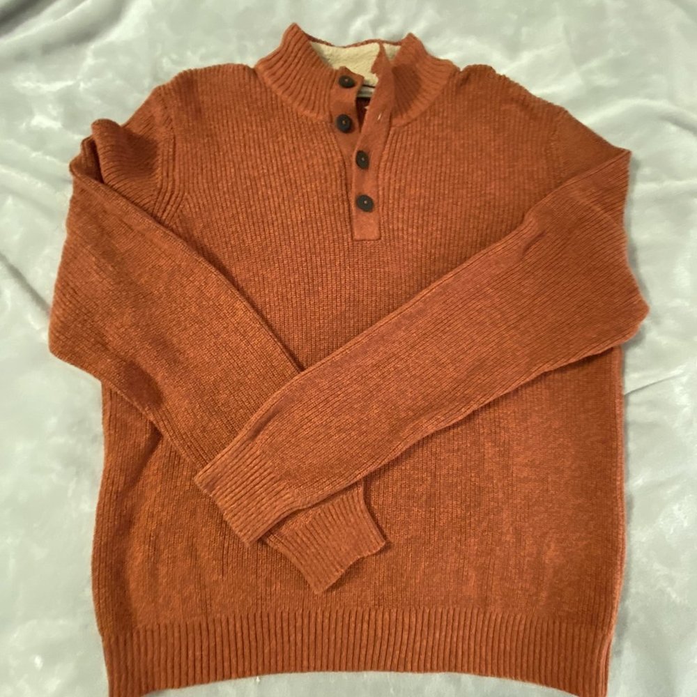G.H.Bass & Co Men's Orange Sweater (*NWT)